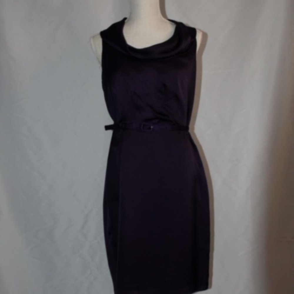 Limited Cowl neckline size 8 Dark purple dress